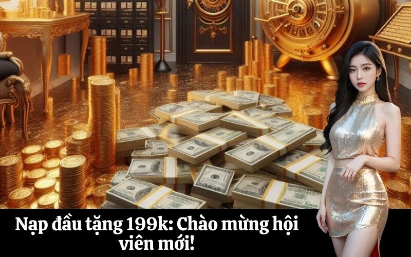 Nạp đầu tặng 199k: Chào mừng hội viên mới!
